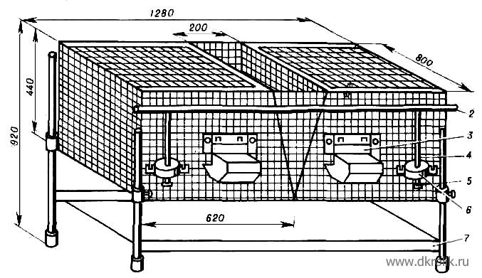 клетки для кроликов